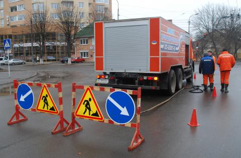 16 лютого – роботи на водопровідно-каналізаційній мережі міста.